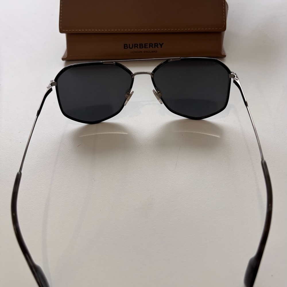 Burberry Black Hexagonal Sunglasses - image 4